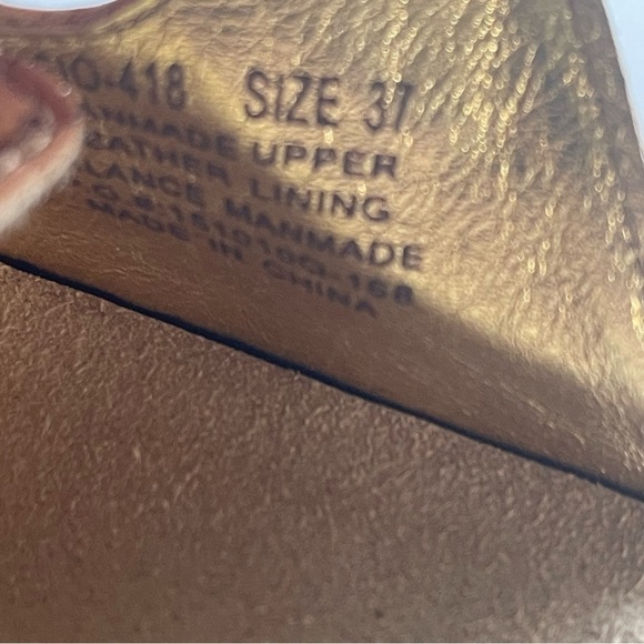 Alegria Fiona cork look sandals EUC size 37 three strap hook and loop closure - Picture 3 of 12